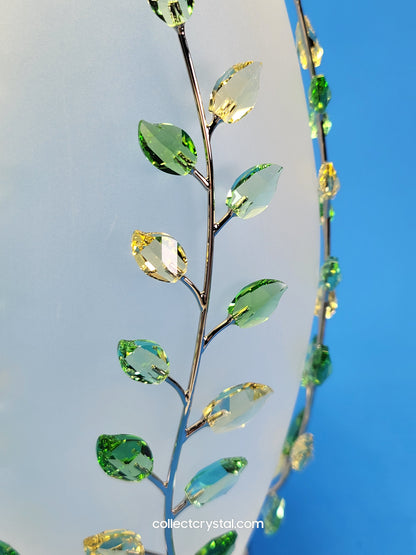 VASE – LEAVES JONQUIL # 660733 ONLY ONE LISTED SO HARD TO FIND