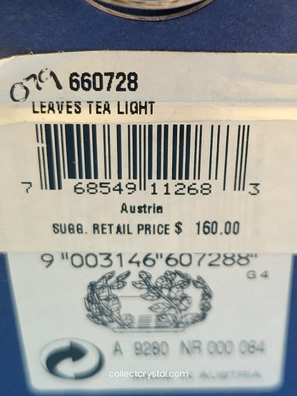 TEA LIGHT – LEAVES JONQUIL 660728