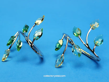 NAPKIN RINGS – LEAVES (SET OF 2) 660732