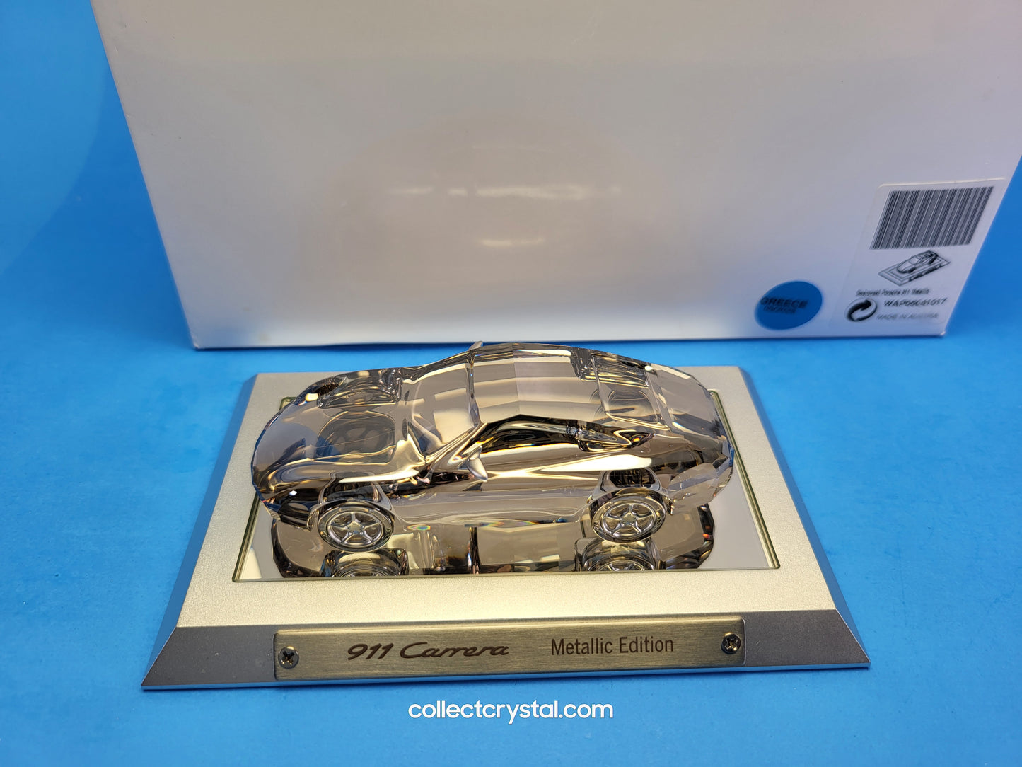Swarovski Porsche Metallic 911 Limited Edition only 2 made worldwide commissioned piece