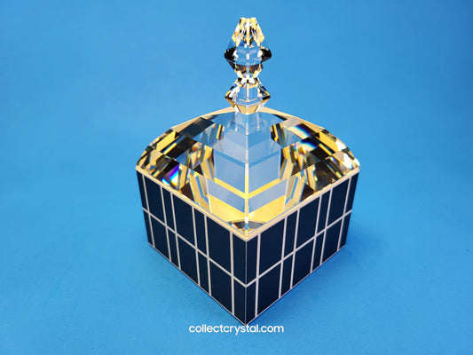 Giftware - Trinket BOX – OP ART BLACK # 607731
