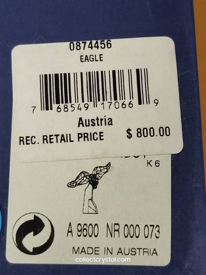 Eagle on Granite Base Soulmate Figurine 874456