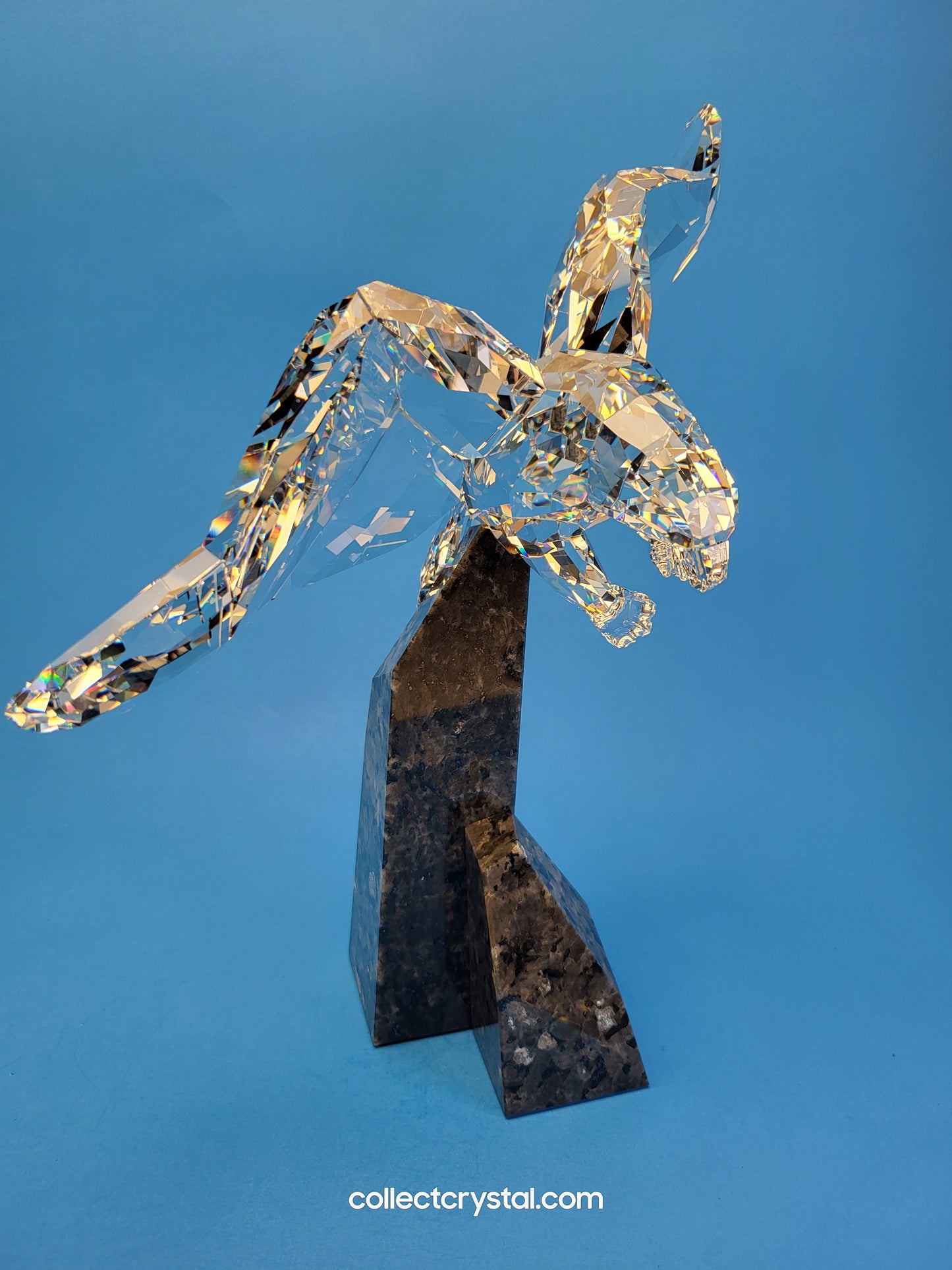 Eagle on Granite Base Soulmate Figurine 874456