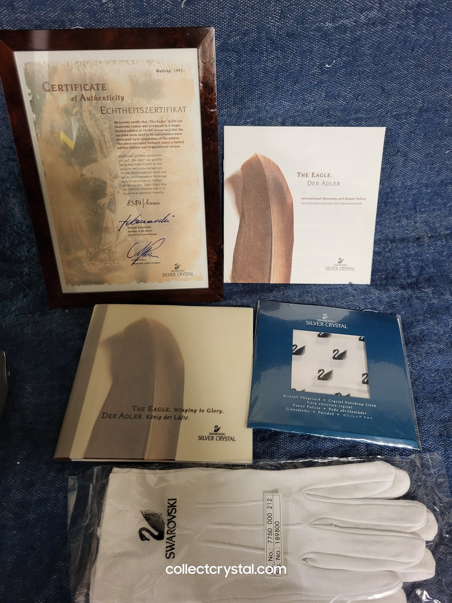 Eagle # 184872 SCS 1995 Lottery Limited Edition # 8384 of 10k mib