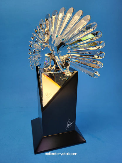 SCS Lottery 1998 Limited Edition # 218123 Peacock Sculpture 4604 / 10,000