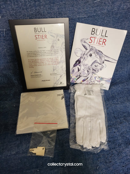 Bull Figurine # 628483 Limited Edition SCS Lottery 0079 of 10k