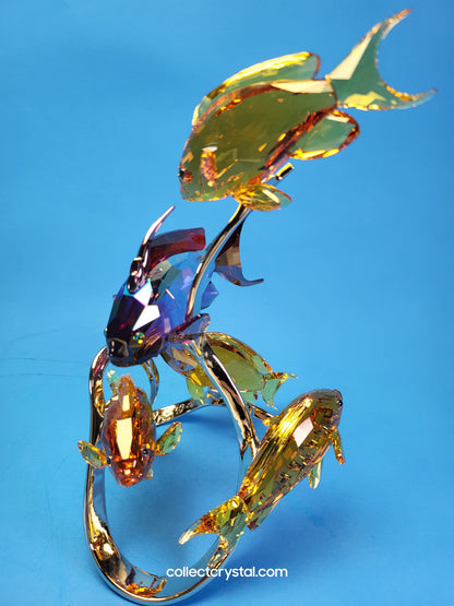 PARADISE FISH – SEA GOLDIES TOPAZ 1083778 Fish on chrome