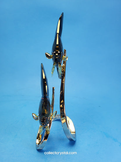 PARADISE FISH – BATFISH SMOKY QUARTZ # 1036571 on chrome