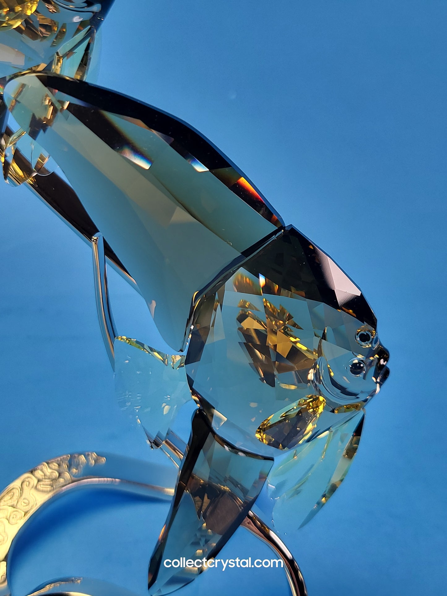 PARADISE FISH – BATFISH SMOKY QUARTZ # 1036571 on chrome