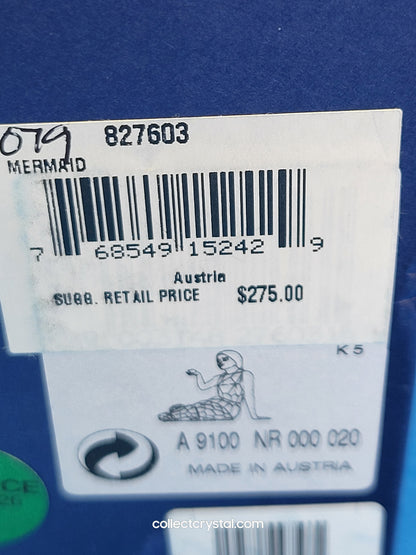 Mermaid holding pearl MIB # 827603