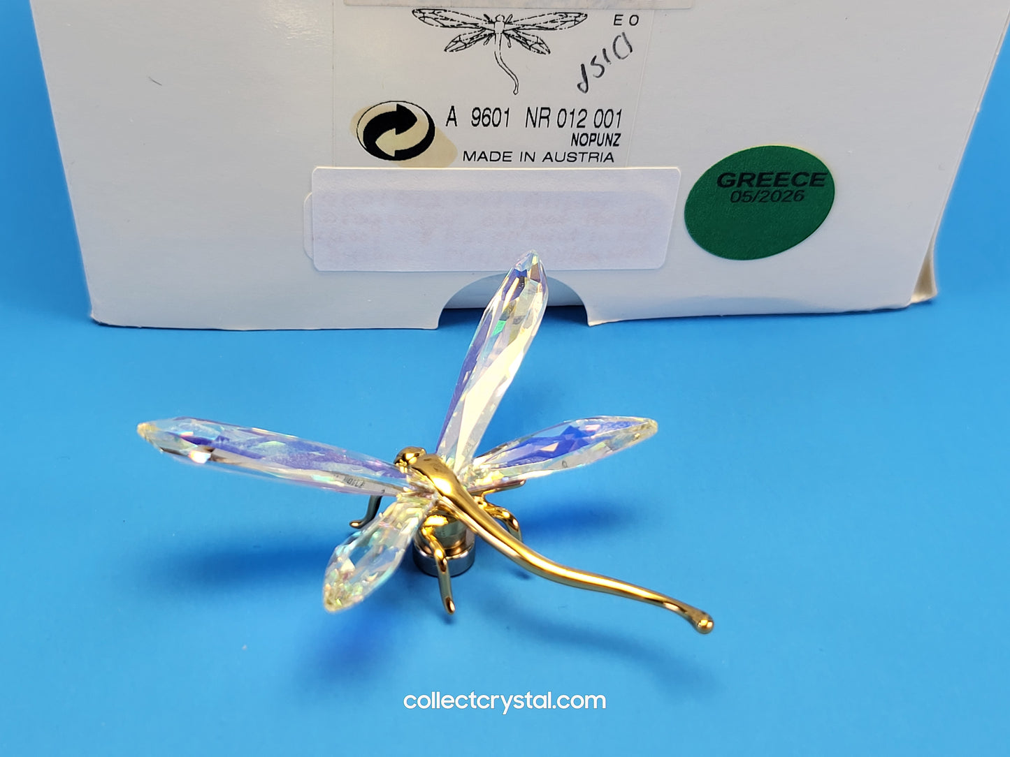PARADISE BUGS OBJECT – DRAGONFLY ALIBEY AURORA BOREALIS # 250479