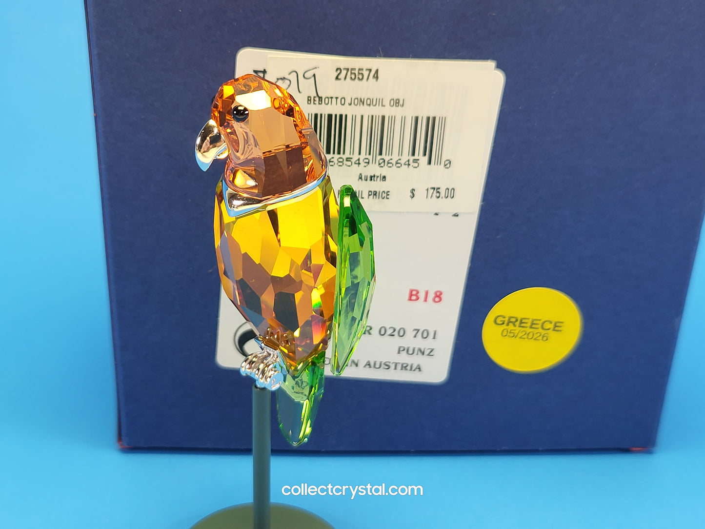 PARADISE BIRDS – OBJECT BEBOTTO JONQUIL 275574