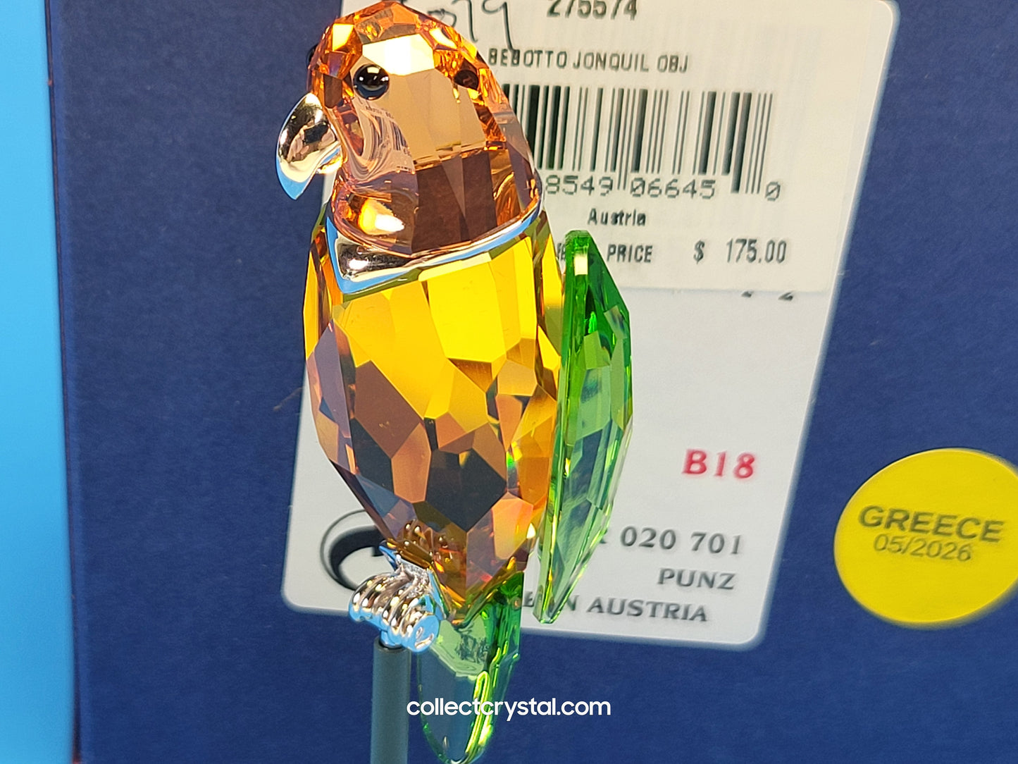 PARADISE BIRDS – OBJECT BEBOTTO JONQUIL 275574