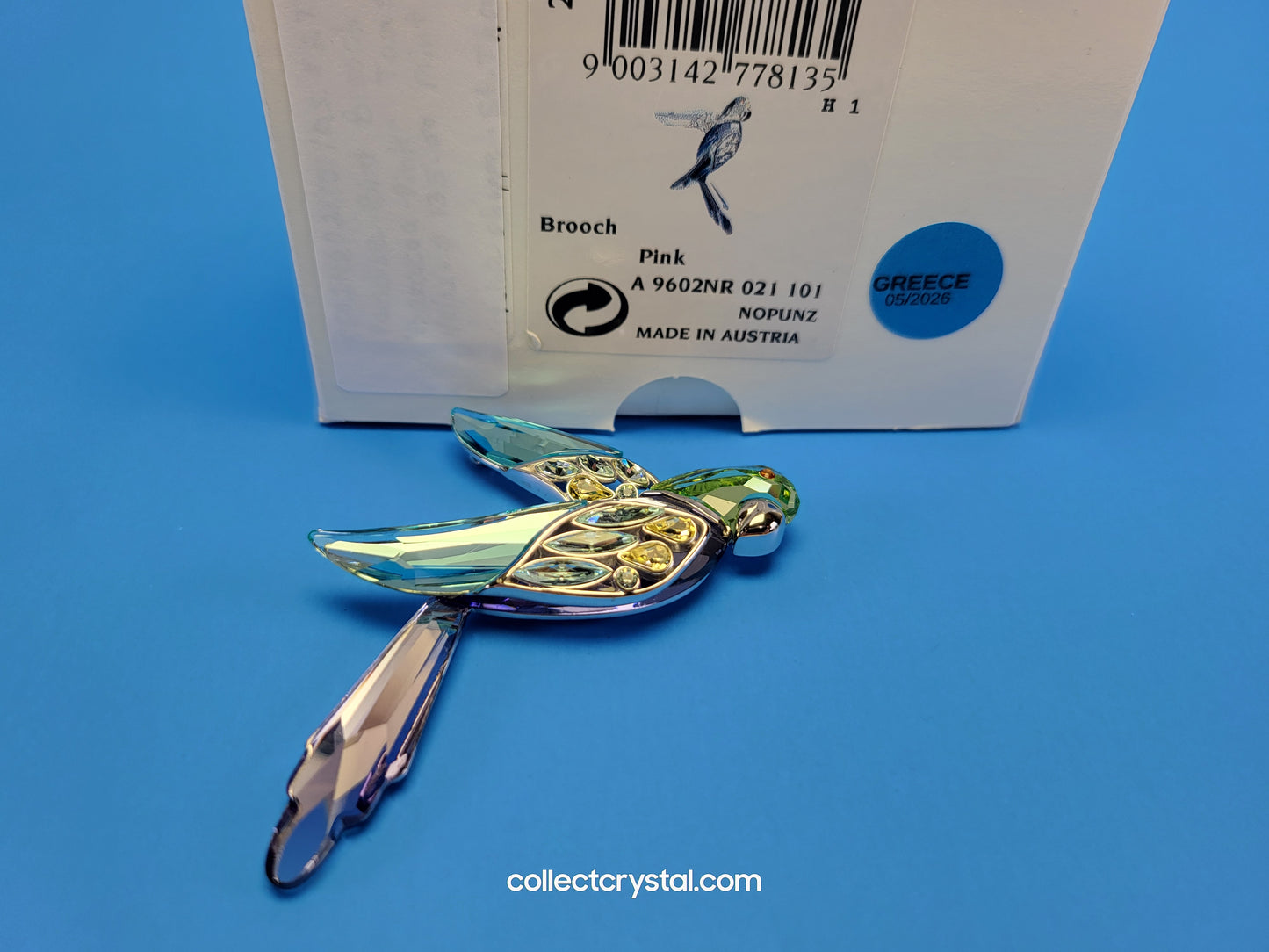 PARADISE BIRDS – BROOCH BARACOA TANZANITE 277813 / 270708