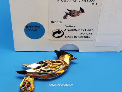 PARADISE BIRDS – BROOCH BONRIKI TOPAZ 277812 / 276842