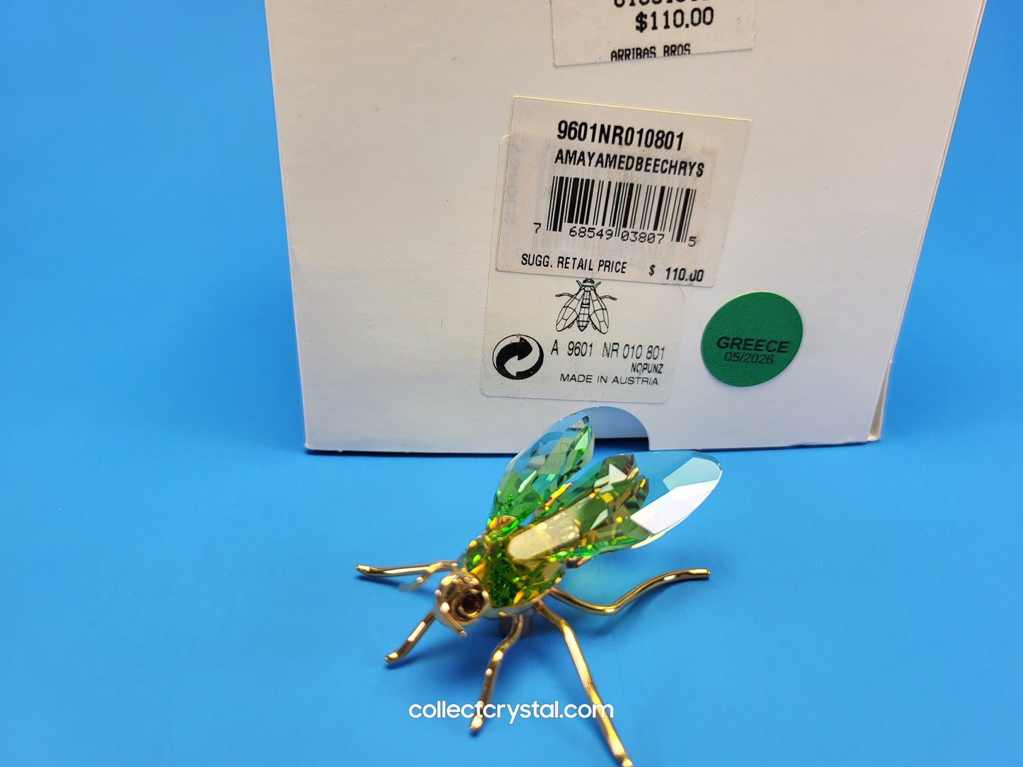 PARADISE BUGS OBJECT – BEE AMAYA CHRYSOLITE MEDIUM 250467 / 242245