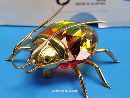PARADISE BUGS OBJECT – BEETLE AMAZAR FIRE-OPAL LARGE # 250474