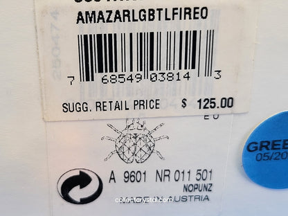 PARADISE BUGS OBJECT – BEETLE AMAZAR FIRE-OPAL LARGE # 250474