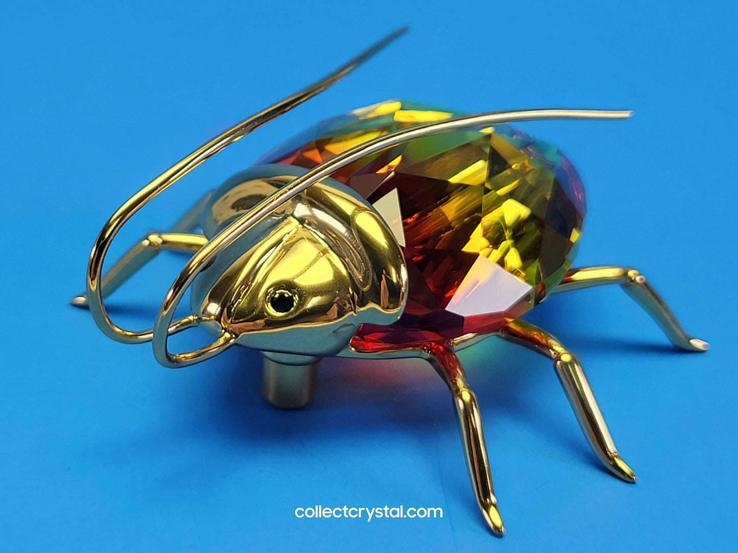 PARADISE BUGS OBJECT – BEETLE AMAZAR FIRE-OPAL LARGE # 250474
