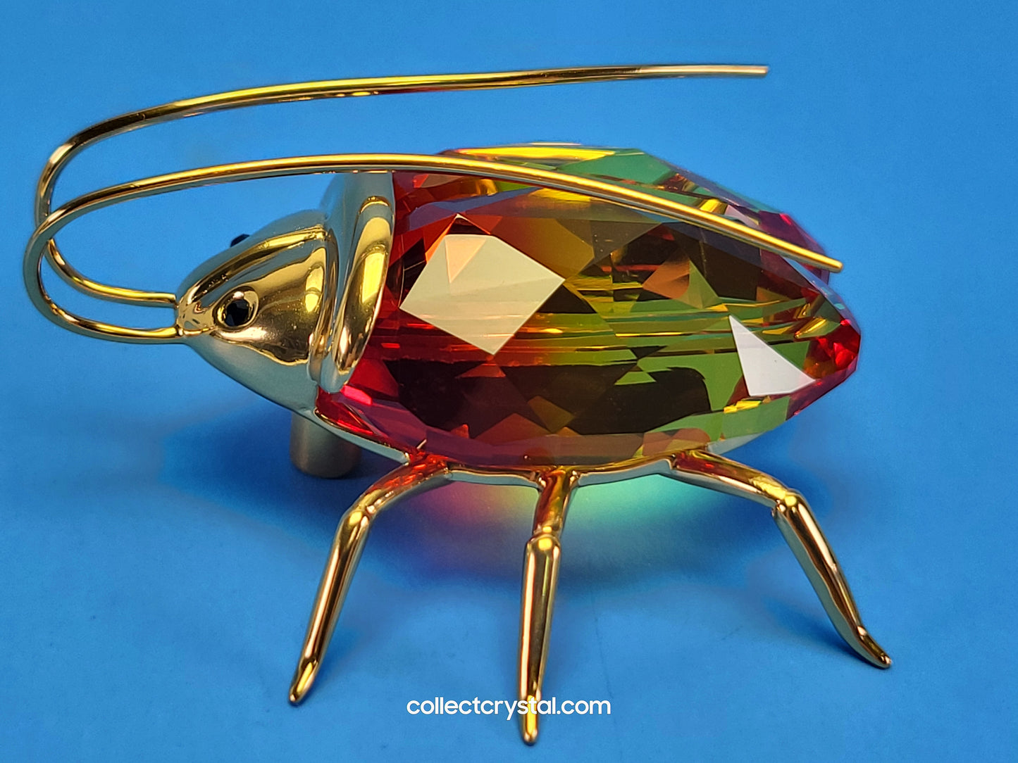 PARADISE BUGS OBJECT – BEETLE AMAZAR FIRE-OPAL LARGE # 250474