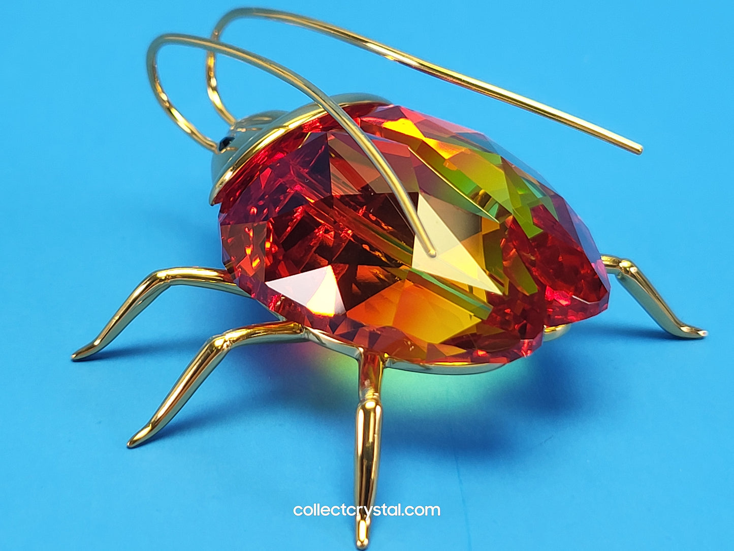 PARADISE BUGS OBJECT – BEETLE AMAZAR FIRE-OPAL LARGE # 250474