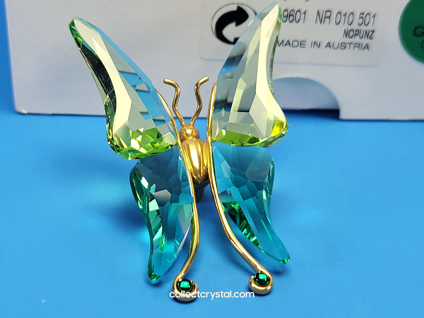 PARADISE BUGS OBJECT – BUTTERFLY ASTARA LIGHT EMERALD MEDIUM 250464 / 243236
