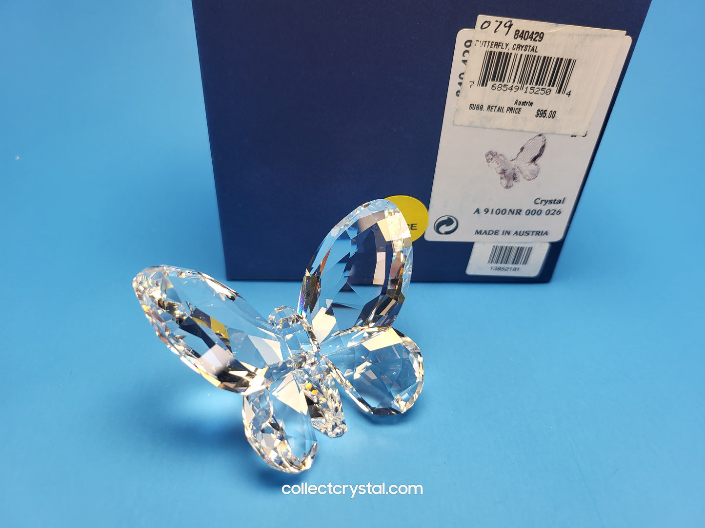 BRILLIANT BUTTERFLY – CRYSTAL (2006 ISSUE) 840429