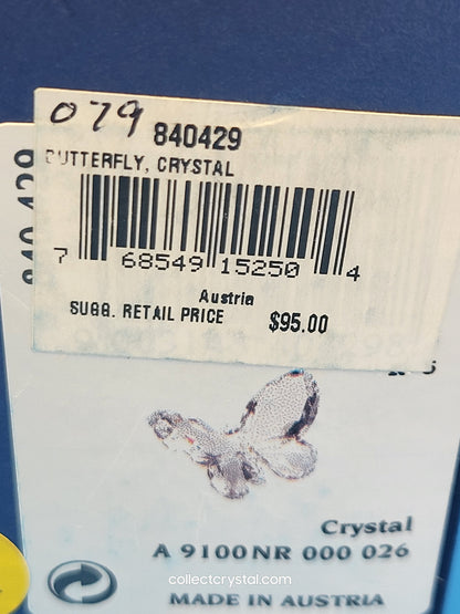 BRILLIANT BUTTERFLY – CRYSTAL (2006 ISSUE) 840429