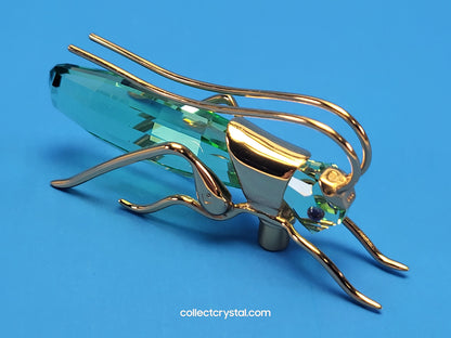 PARADISE BUGS OBJECT – GRASSHOPPER APTERA CHRYSOLITE LARGE 250469