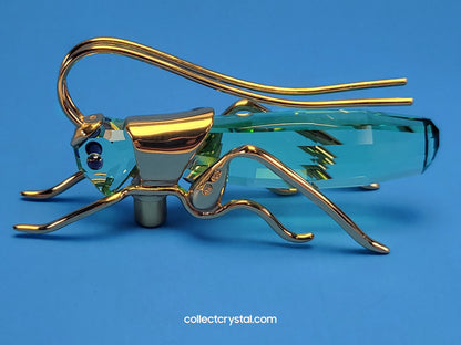 PARADISE BUGS OBJECT – GRASSHOPPER APTERA CHRYSOLITE LARGE 250469