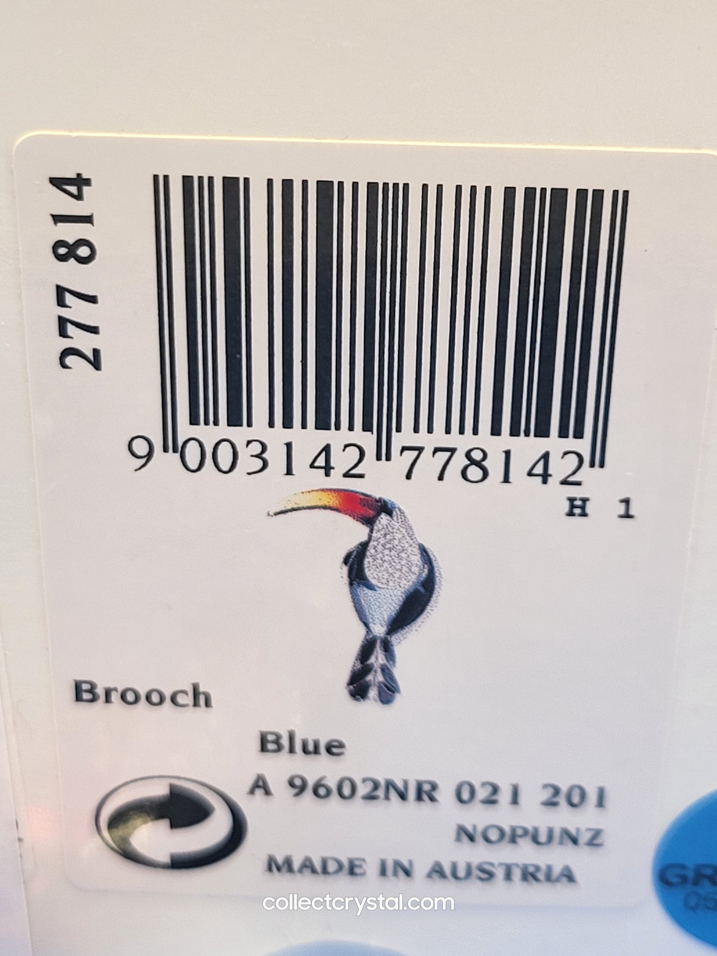 PARADISE BIRDS – BROOCH BELYAKA MONTANA 277814 / 276843