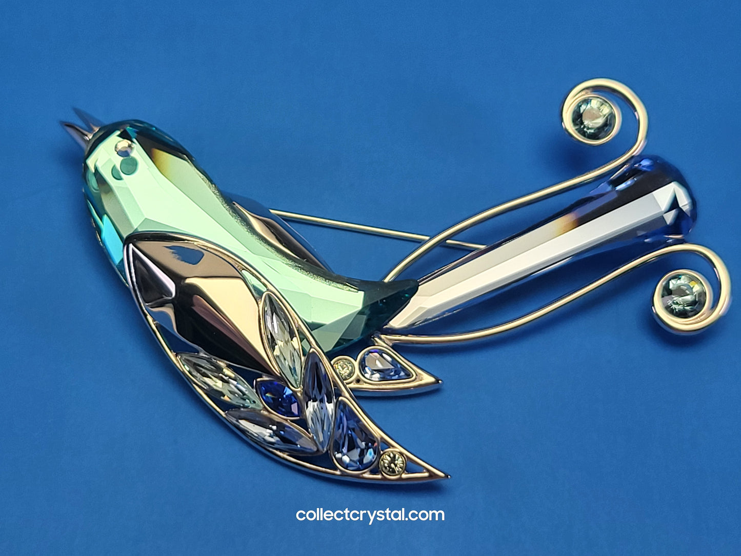 PARADISE BIRDS – BROOCH BOALI BLUE ZIRCON 277810 / 276836