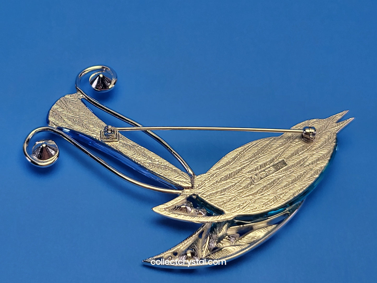 PARADISE BIRDS – BROOCH BOALI BLUE ZIRCON 277810 / 276836