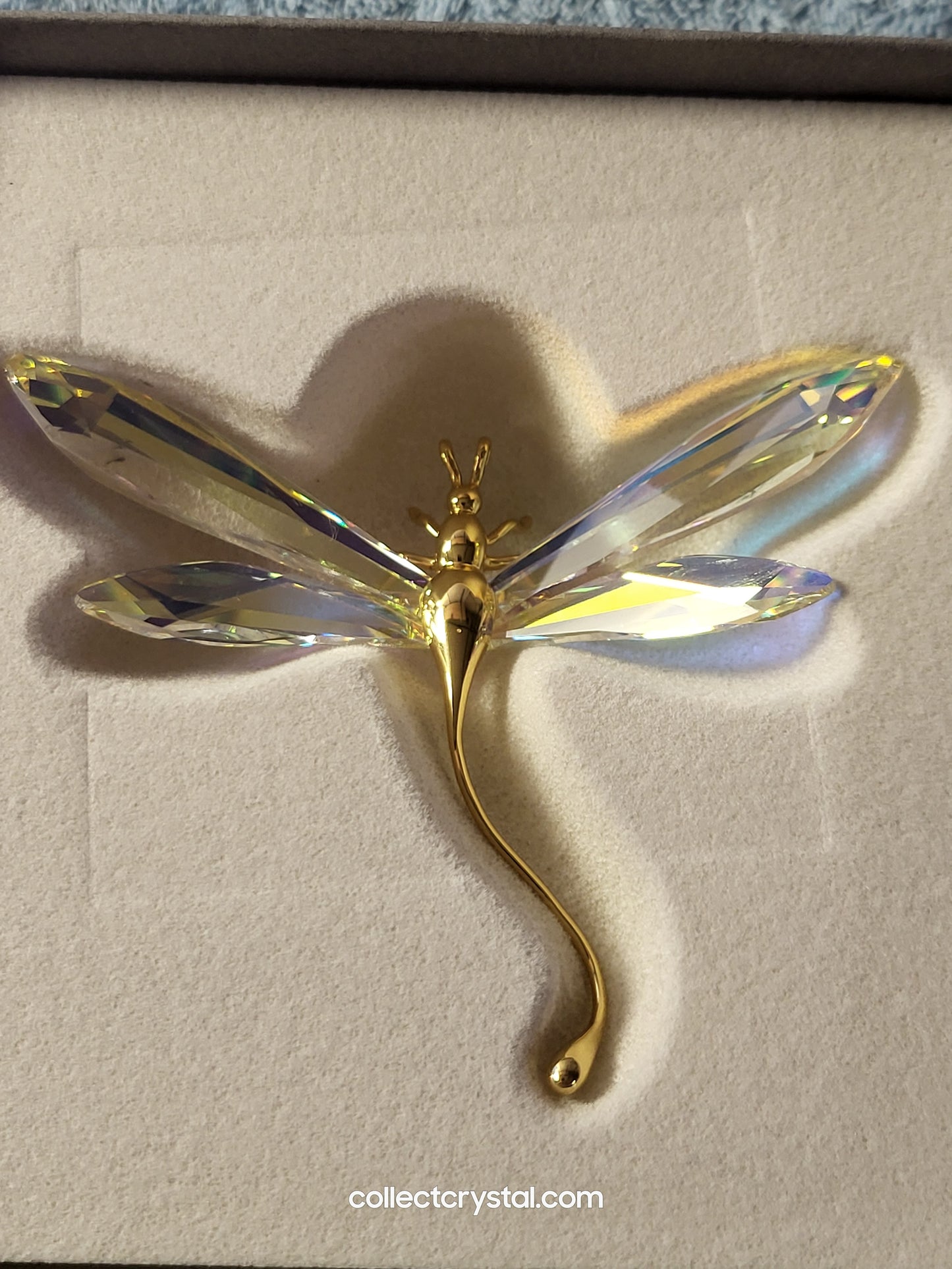 PARADISE BUGS OBJECT – DRAGONFLY ADELIA CRYSTAL 250483