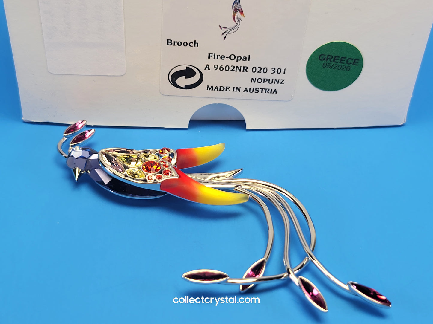 PARADISE BIRDS – BROOCH BANAMBA TANZANITE 277806 / 276838 / 1514233