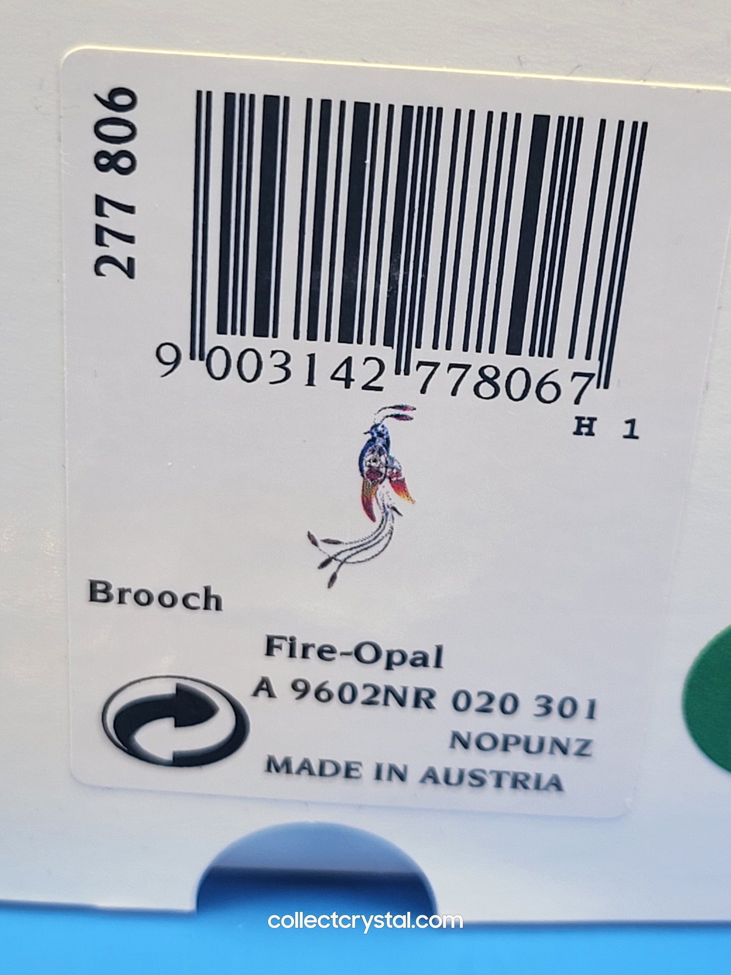PARADISE BIRDS – BROOCH BANAMBA TANZANITE 277806 / 276838 / 1514233