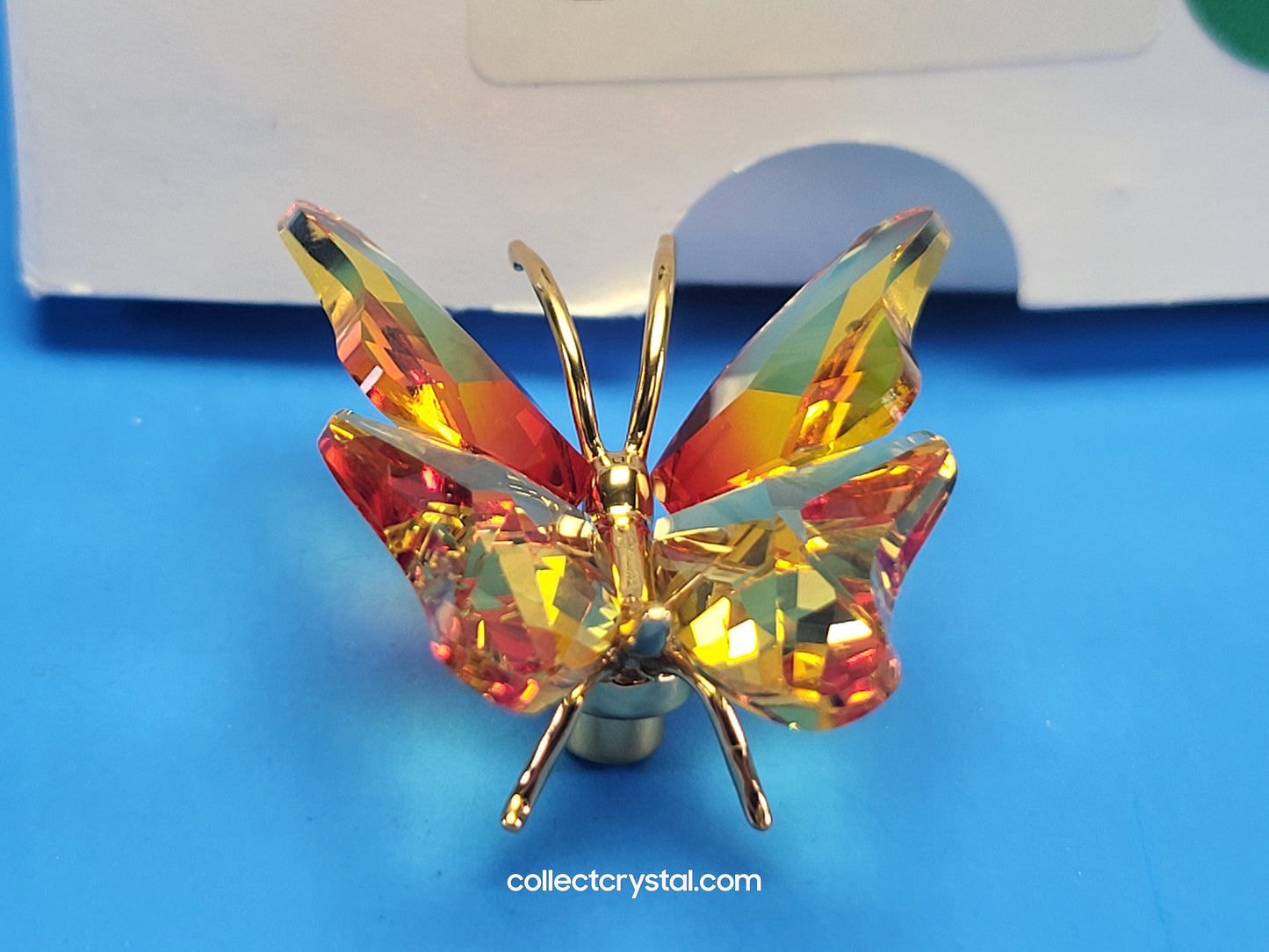 PARADISE BUGS OBJECT – BUTTERFLY ABALA FIRE-OPAL SMALL 250426