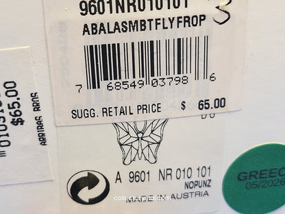 PARADISE BUGS OBJECT – BUTTERFLY ABALA FIRE-OPAL SMALL 250426