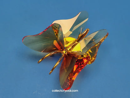 PARADISE BUGS OBJECT – BUTTERFLY ABALA FIRE-OPAL SMALL 250426