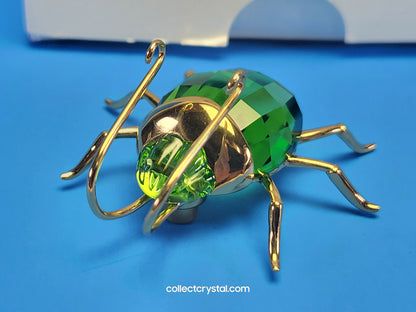 PARADISE BUGS OBJECT – SCARAB ARANOS PERIDOT SMALL 250475