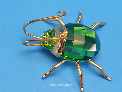 PARADISE BUGS OBJECT – SCARAB ARANOS PERIDOT SMALL 250475