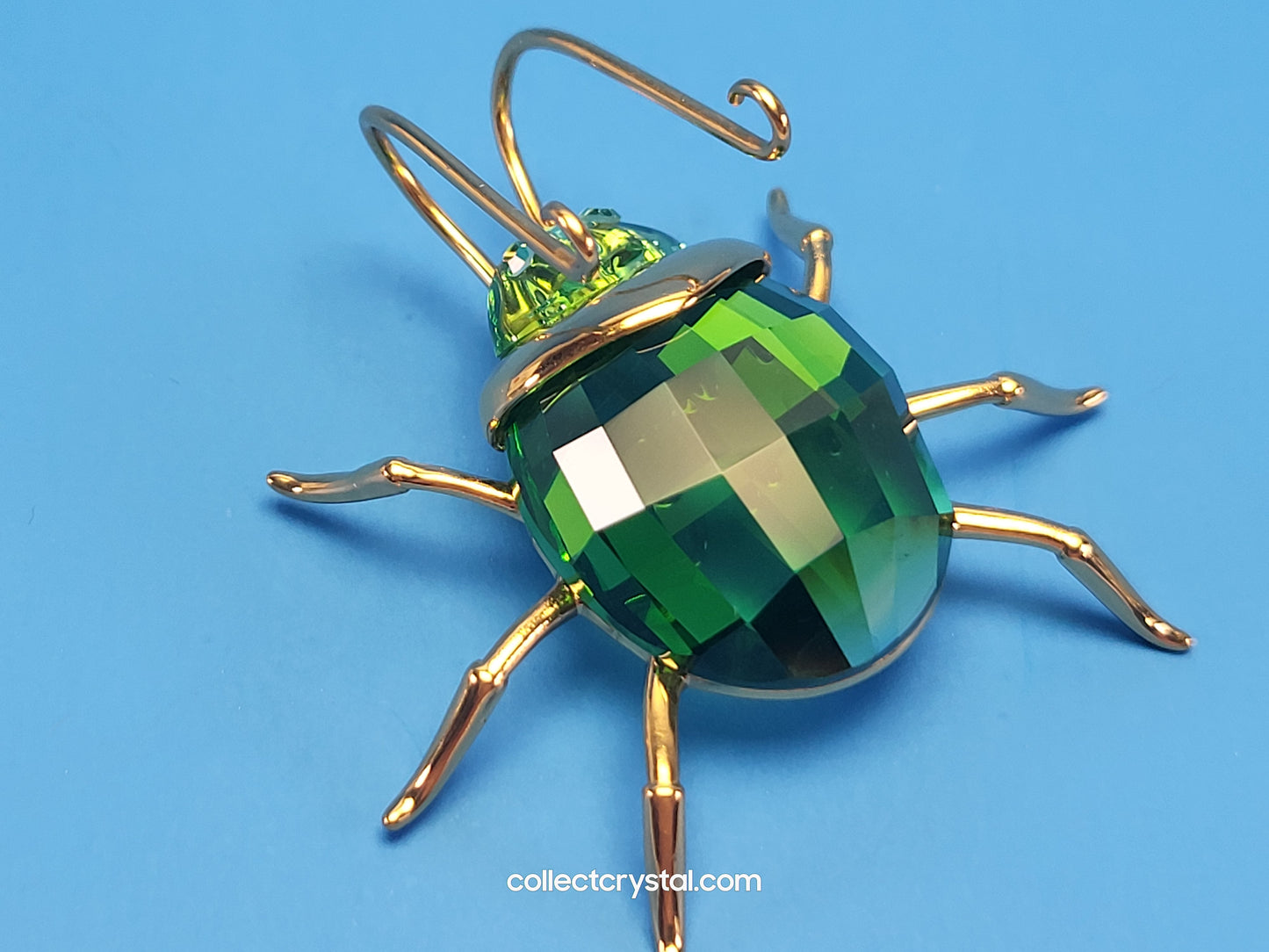 PARADISE BUGS OBJECT – SCARAB ARANOS PERIDOT SMALL 250475