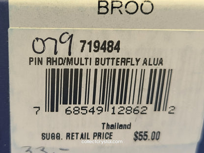 PARADISE BUGS BROOCH – BUTTERFLY ALUA INDICOLITE - Version 1 # 719484