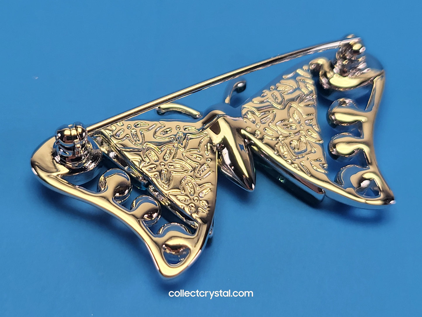 PARADISE BUGS BROOCH – BUTTERFLY ALUA INDICOLITE - Version 1 # 719484