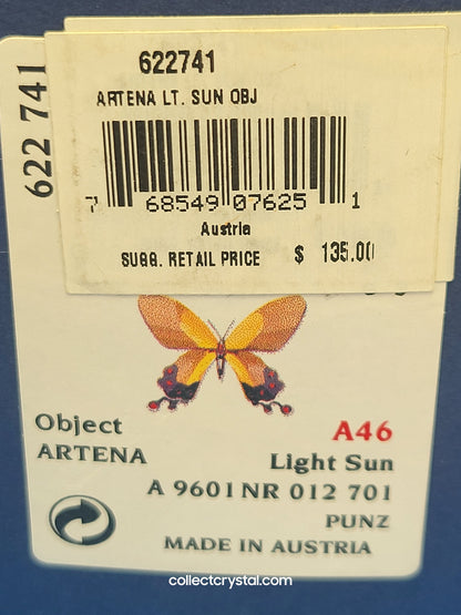 PARADISE BUGS OBJECT – BUTTERFLY ARTENA LIGHT SUN # 622741