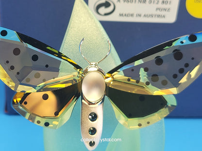 PARADISE BUGS OBJECT – BUTTERFLY AMORITA JONQUIL & Leaf  # 622743