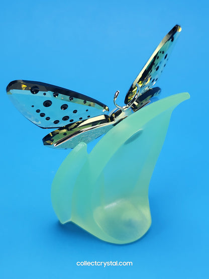 PARADISE BUGS OBJECT – BUTTERFLY AMORITA JONQUIL & Leaf  # 622743