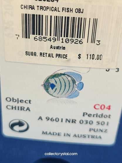 PARADISE FISH AND SOUTH SEA – OBJECT CHIRA PERIDOT 626204