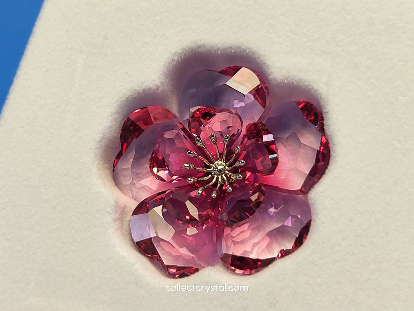 PARADISE FLOWERS – DAROSE CRYSTAL RED BLOSSOM # 956808 MIB