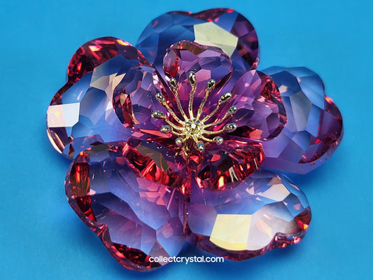 PARADISE FLOWERS – DAROSE CRYSTAL RED BLOSSOM # 956808 MIB